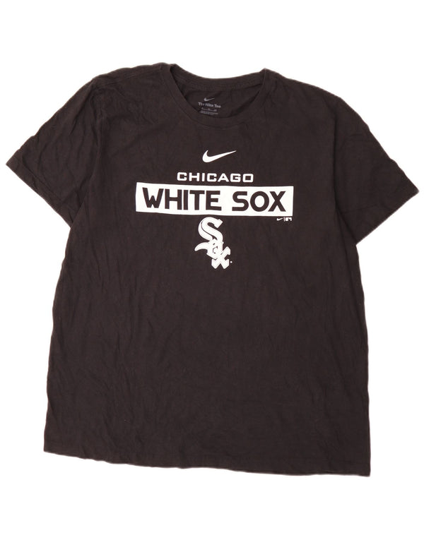 Camiseta Nike masculina Chicago White Sox gráfica Top XL preta