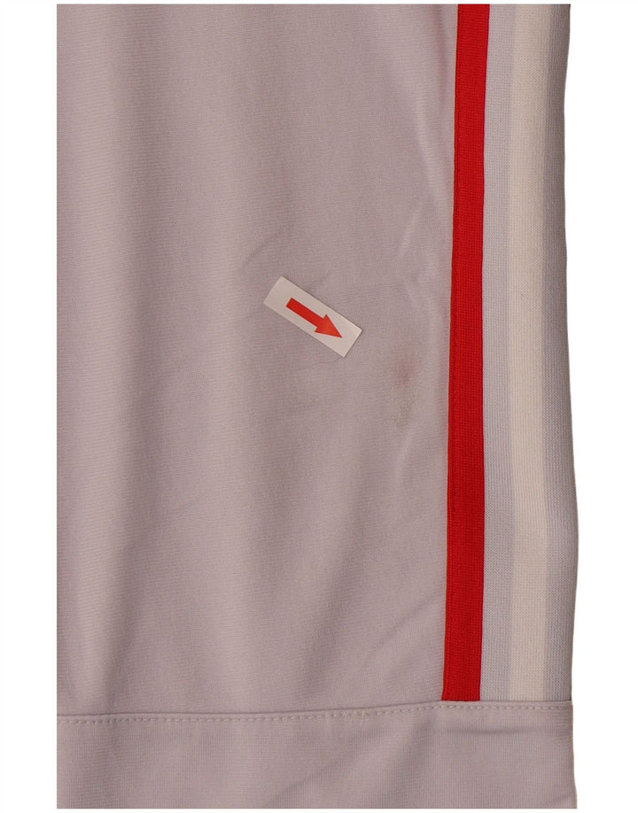 Adidas meninos calças de treino joggers 12-13 anos cinza poliéster