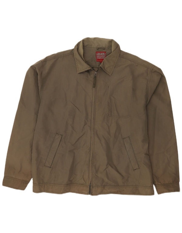 Jaqueta bomber Rifle masculina cáqui UK 42 XL cáqui poliamida