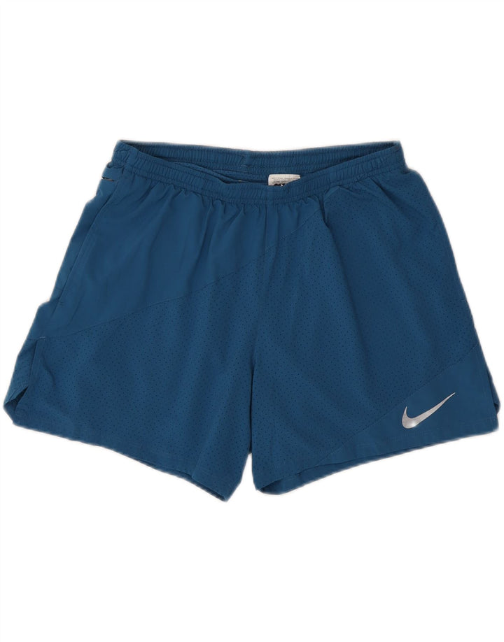 Nike Mens Dri Fit Sport Shorts Grande Azul Poliéster