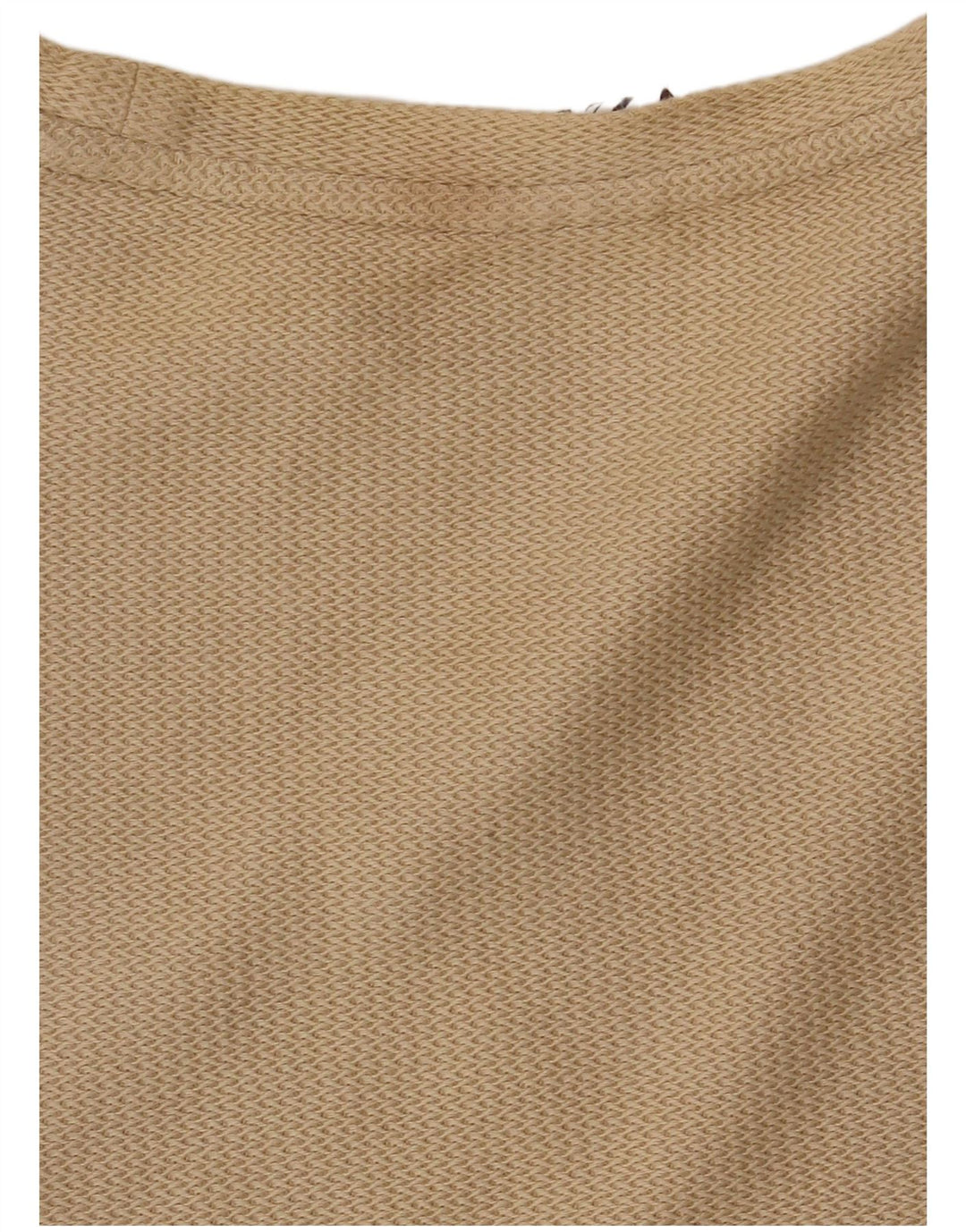 Camiseta masculina Zara Top médio algodão cáqui