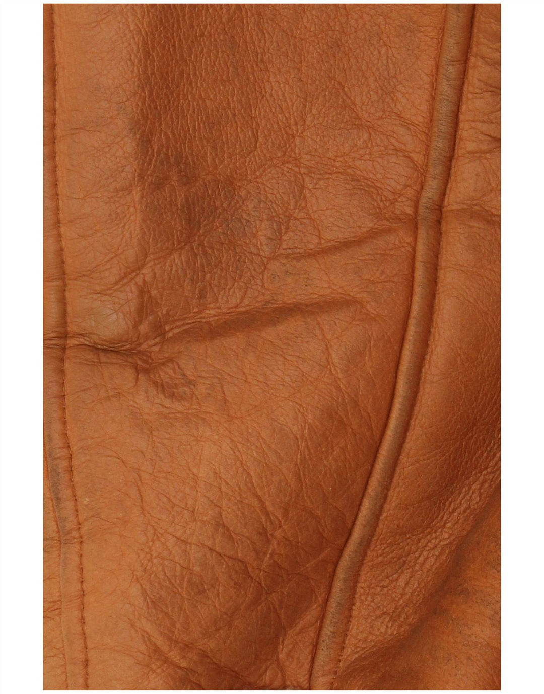 Casaco feminino Trussardi Shearling UK 18 XL couro bege