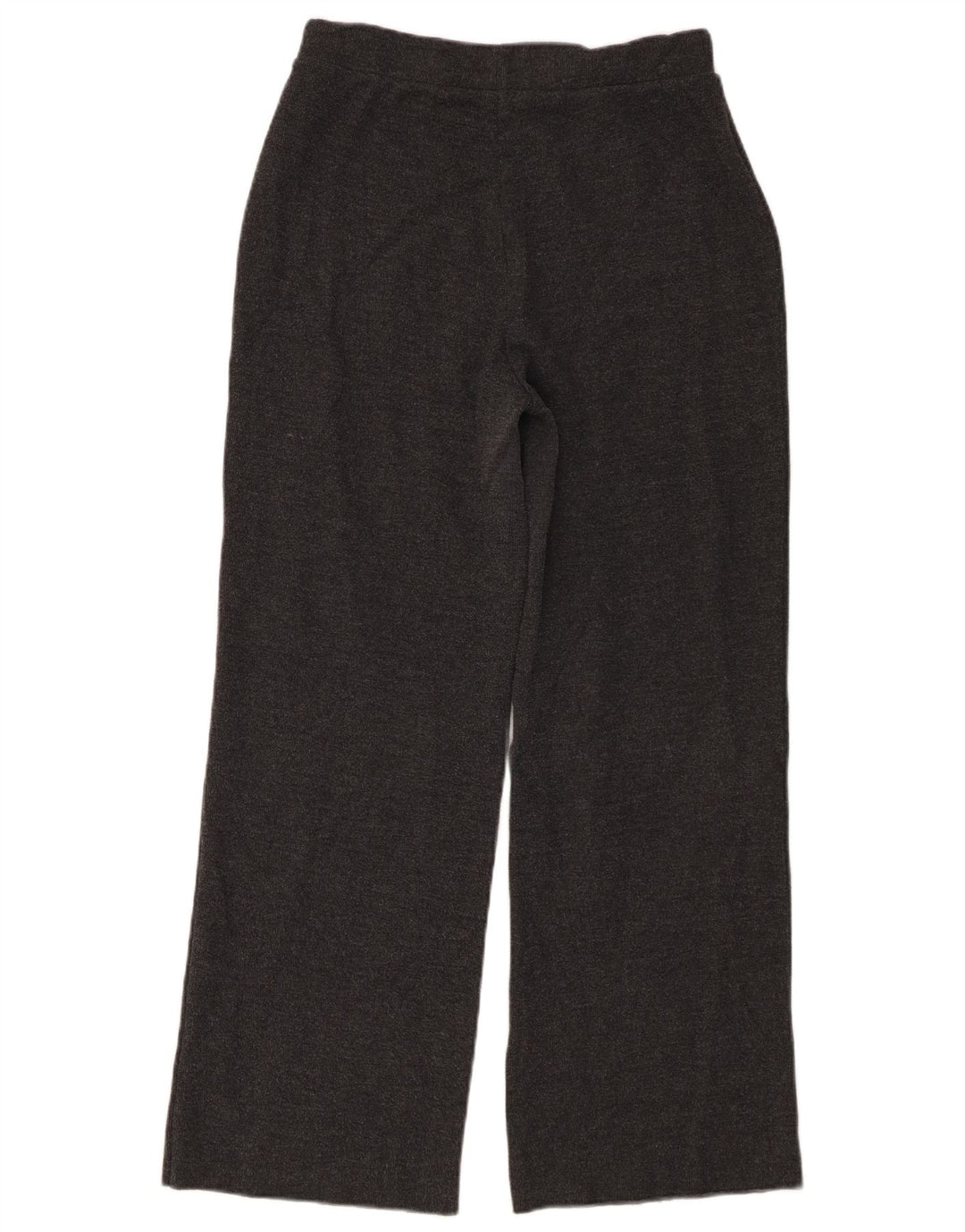 Calça de treino feminina ZARA UK 12 poliéster cinza médio