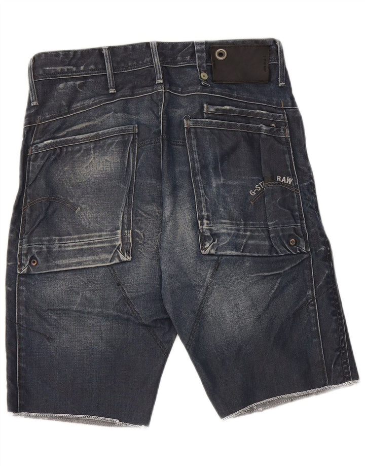 Shorts jeans masculino G-Star W31 algodão azul marinho médio