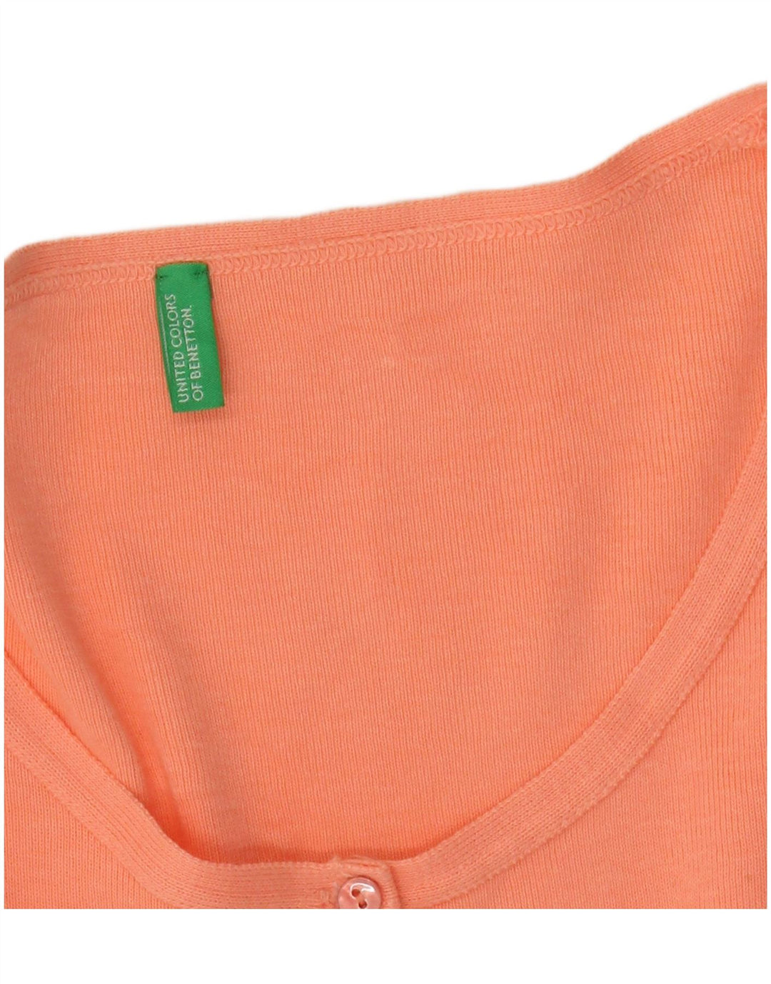 Suéter cardigã feminino BENETTON Reino Unido 10 pequeno rosa