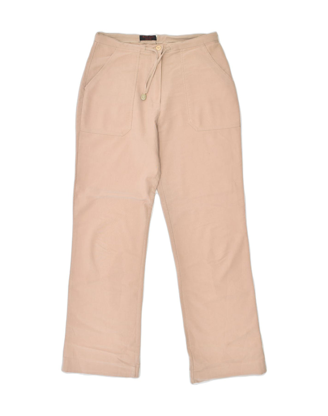KAPPA Womens Straight Casual Trousers W30 L30 Beige Cotton | Vintage Kappa | Thrift | Second-Hand Kappa | Used Clothing | Messina Hembry 