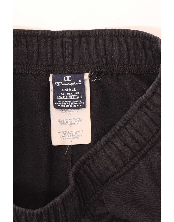 Calça de treino masculina Champion Joggers pequeno algodão preto