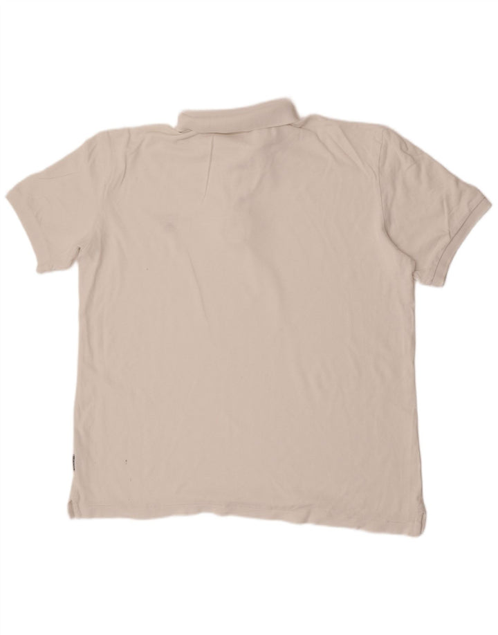 Camisa polo masculina Napapijri 2XL branca
