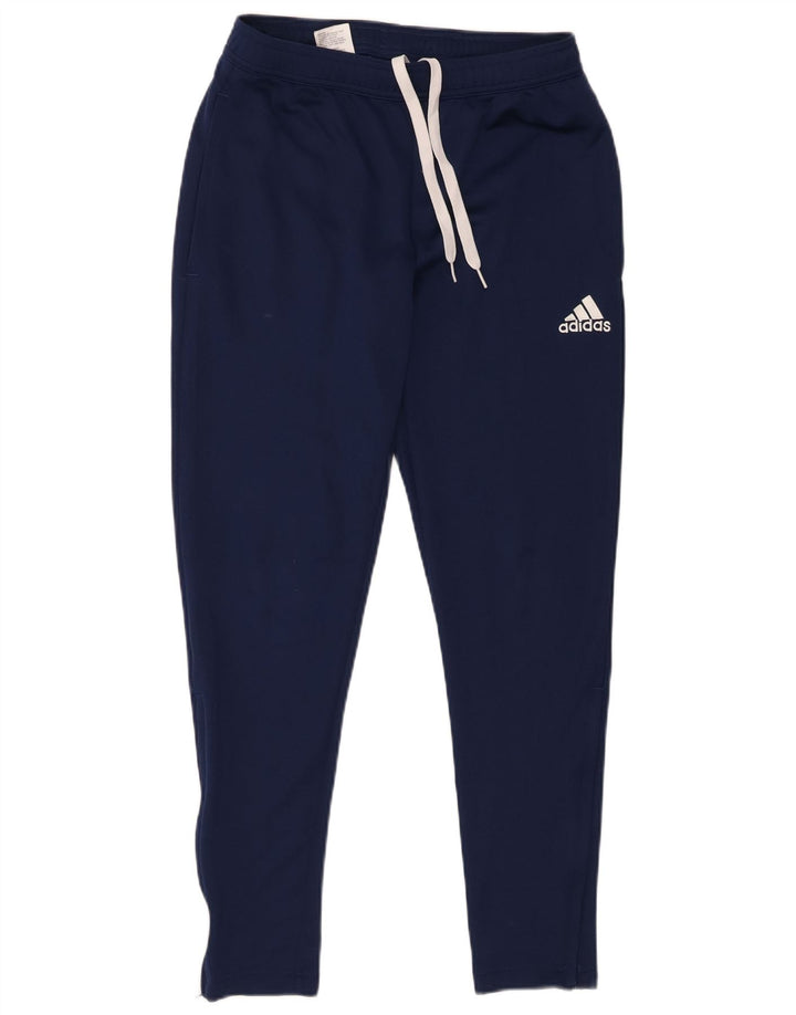Calça de treino masculina Adidas Aeroready poliéster azul marinho médio