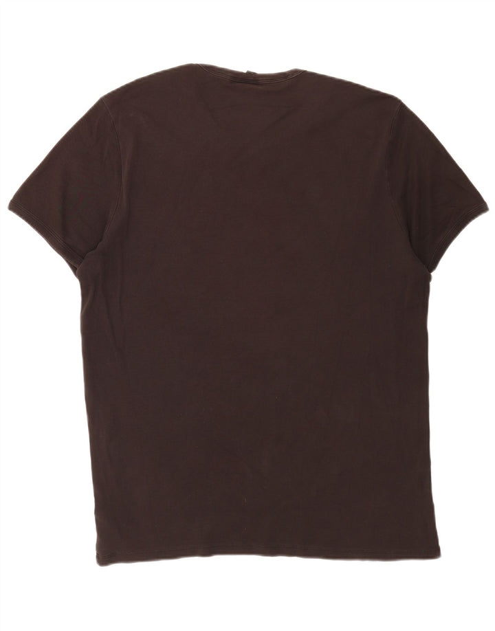 Camiseta masculina G-Star Top XL algodão marrom