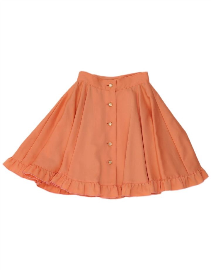 Saia feminina VINTAGE linha A W24 XS laranja