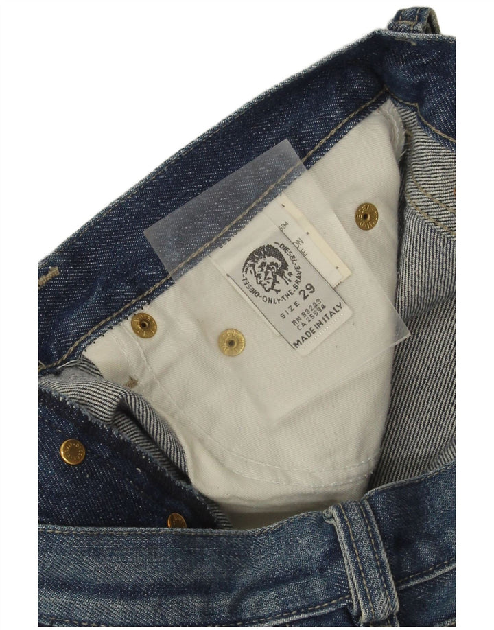 Jeans retos masculinos Diesel W29 L33 algodão azul