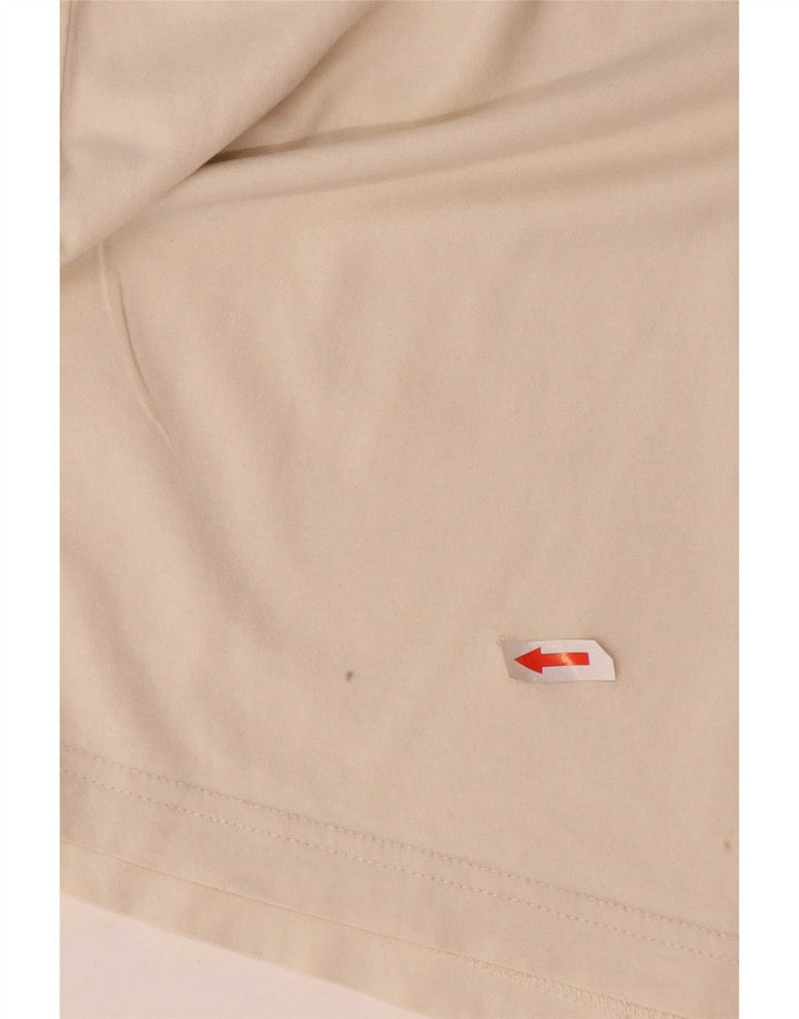 Camiseta masculina estampada Champion grande algodão branco