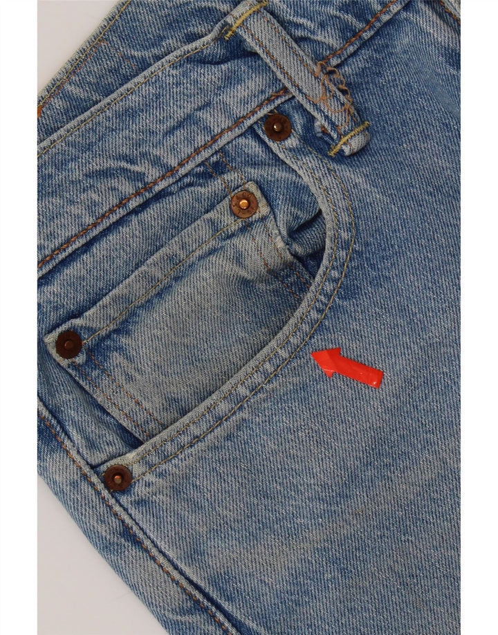 Calça jeans feminina Levi's 512 Slim Tapered W32 L28 azul algodão