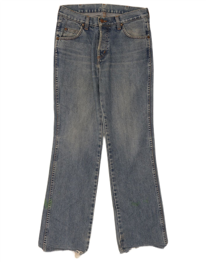 WRANGLER Masculino Evolution Straight Jeans W31 L30 Azul Algodão