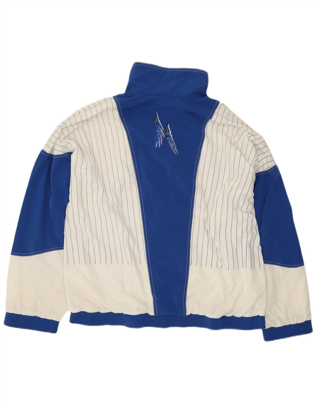 LOTTO Mens Graphic Tracksuit Top Jacket UK 42/44 XL Branco Colorblock