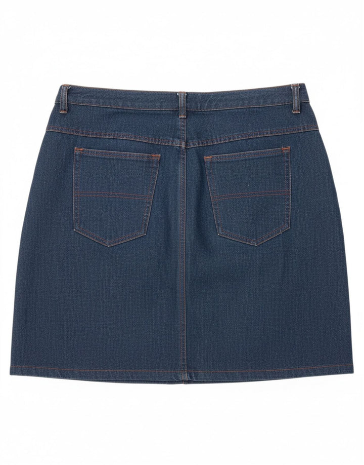 Saia jeans feminina CHAMPION IT 44 médio W32 azul