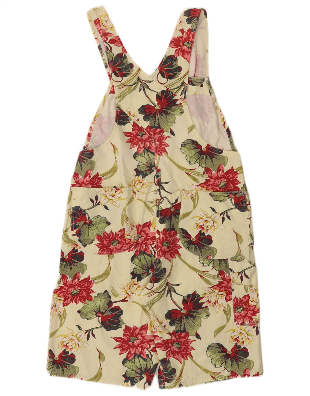 Macacão feminino Charro W34 grande amarelo floral