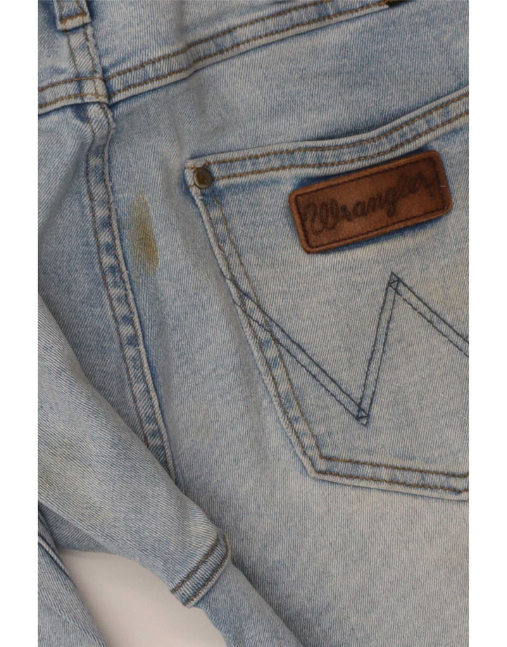 Wrangler Mens Sid Skinny Jeans W31 L29 Azul Algodão