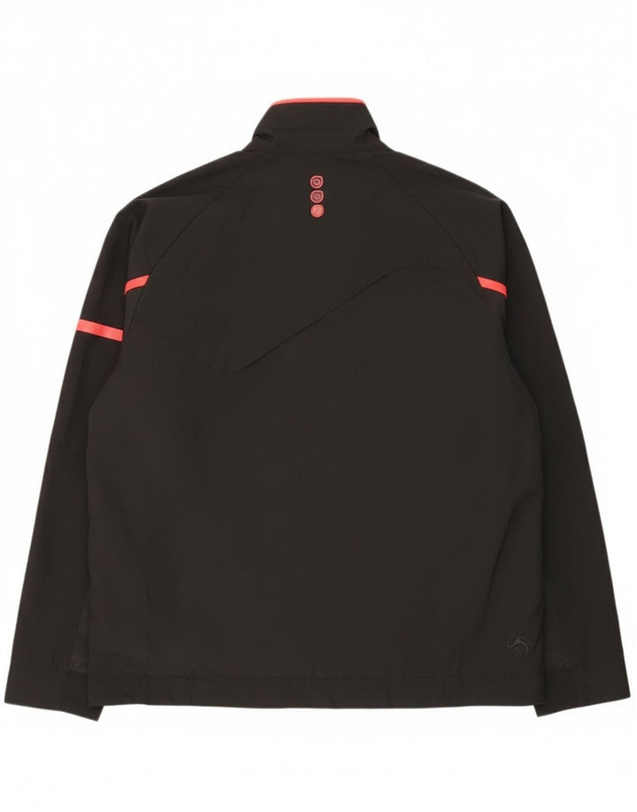 Adidas Mens Clima 365 Tracksuit Top Jacket Médio Preto Poliéster