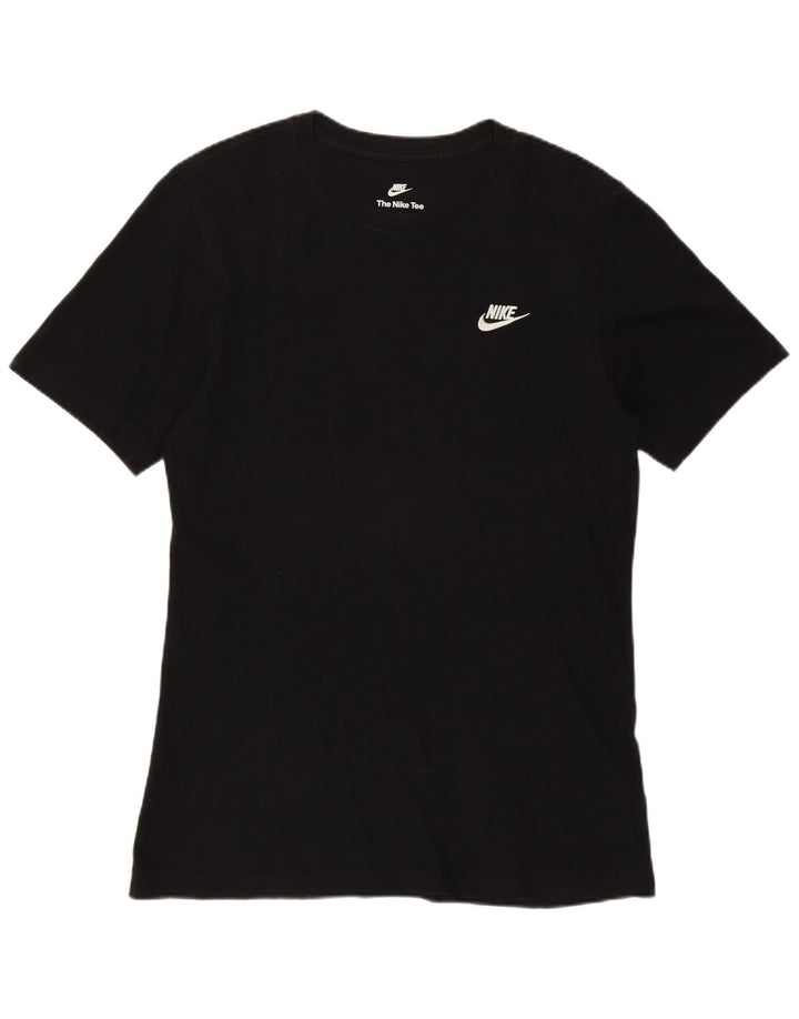 Camiseta masculina Nike Top pequeno algodão preto