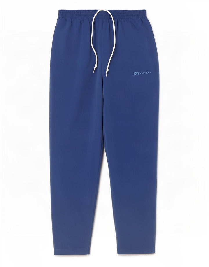 Calça de treino feminina Lotto UK 14 poliéster azul médio