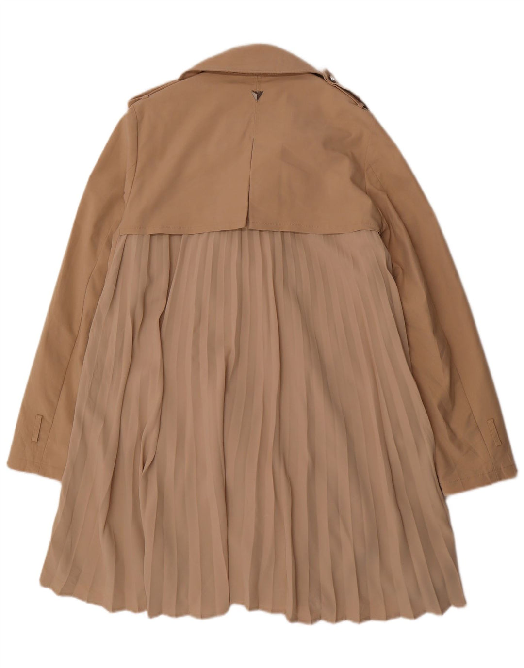 Trench Coat feminino GUESS UK 14 poliéster bege médio