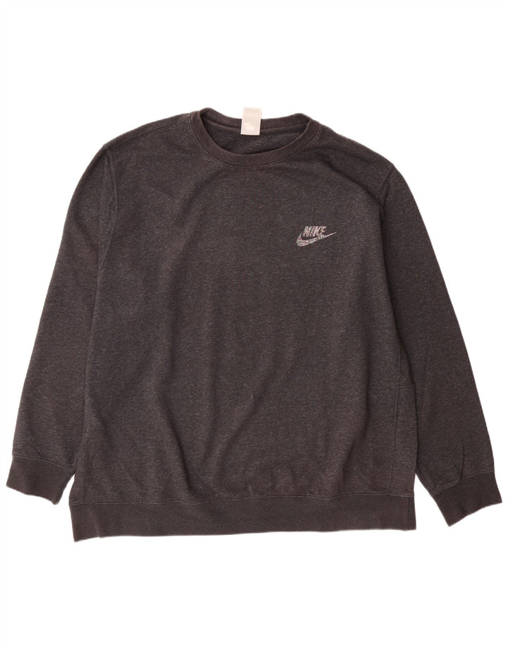Moletom masculino NIKE Jumper 2XL cinza algodão