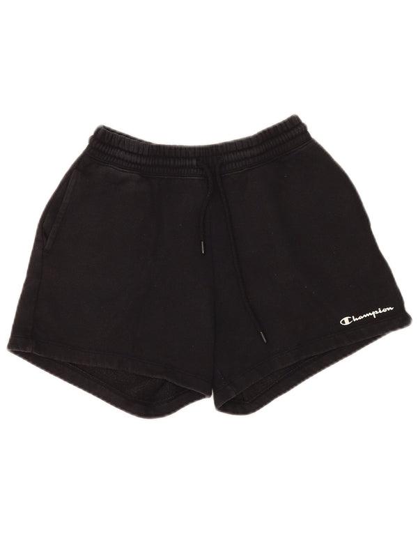 Shorts esportivos femininos Champion UK 4 XS algodão preto
