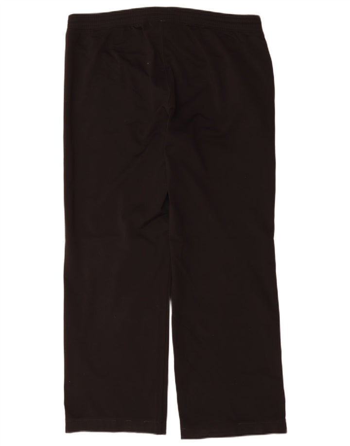 Calça de treino feminina Puma UK 16 grande poliéster preto
