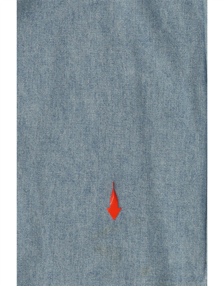 Camisa jeans masculina sem mangas CARRERA tamanho 43/44 XL algodão azul