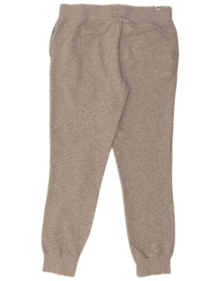 Calça de treino feminina Puma Joggers UK 14 grande cinza