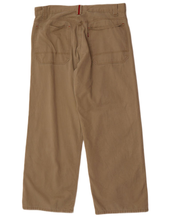 Calça masculina Levi's Loose Fit W36 L30 Algodão Bege
