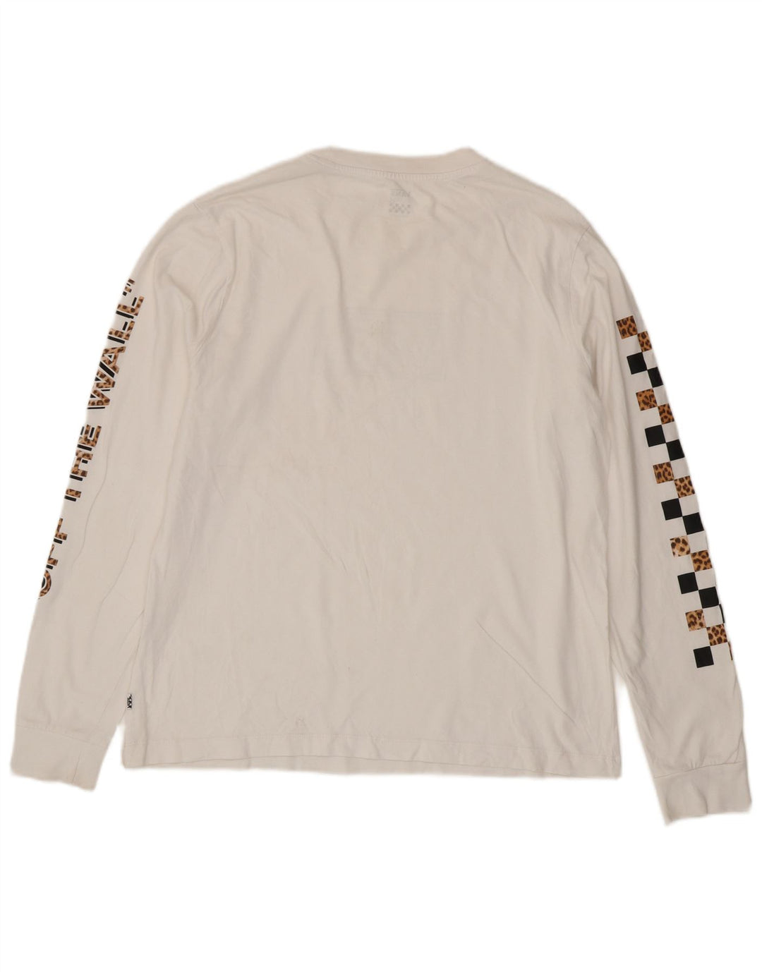 Vans Masculino Graphic Top Manga Longa XL Branco