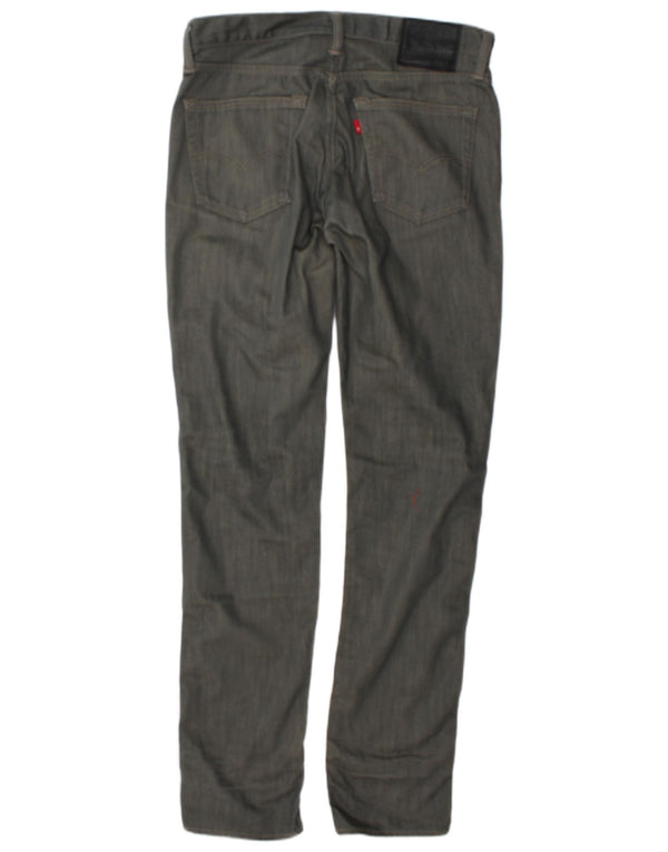 Calça Jeans Levis 511 Slim Masculina W33 L34 Cinza Algodão