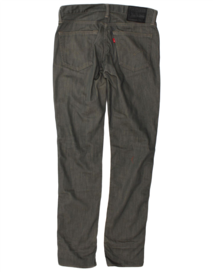 Calça Jeans Levis 511 Slim Masculina W33 L34 Cinza Algodão