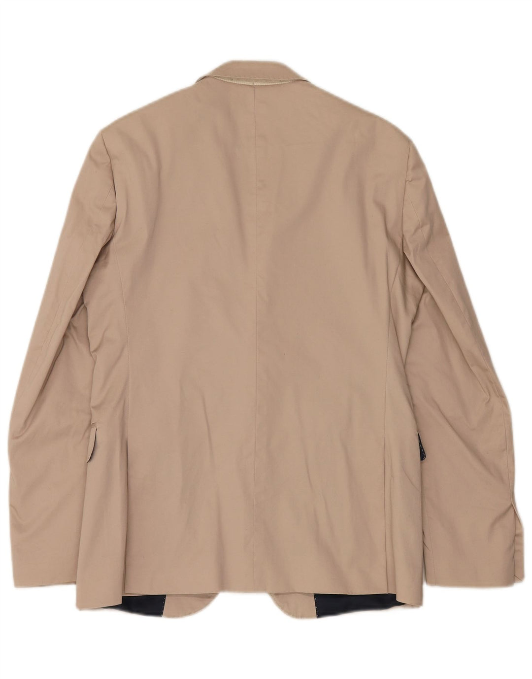 Jaqueta blazer masculina Liu Jo com 2 botões IT 48 algodão bege médio