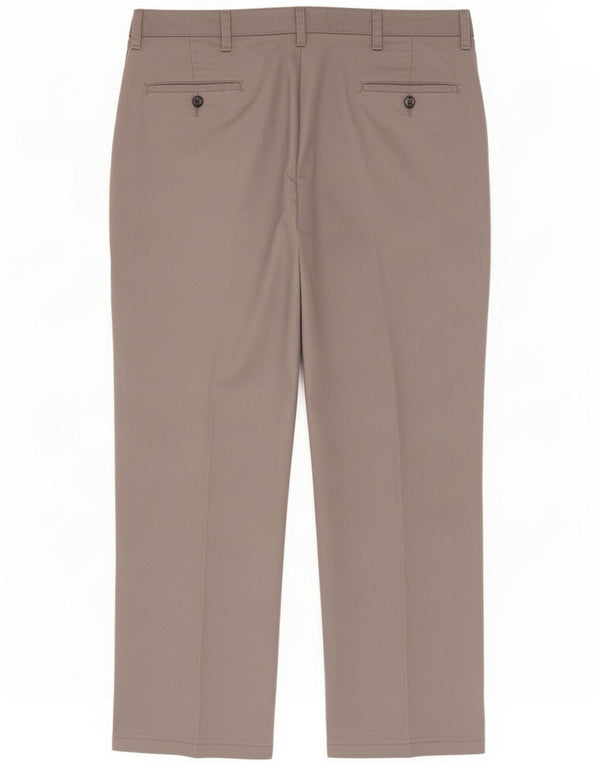 Lee Mens Khakis Classic Fit Calça casual W38 L29 Poliéster cinza
