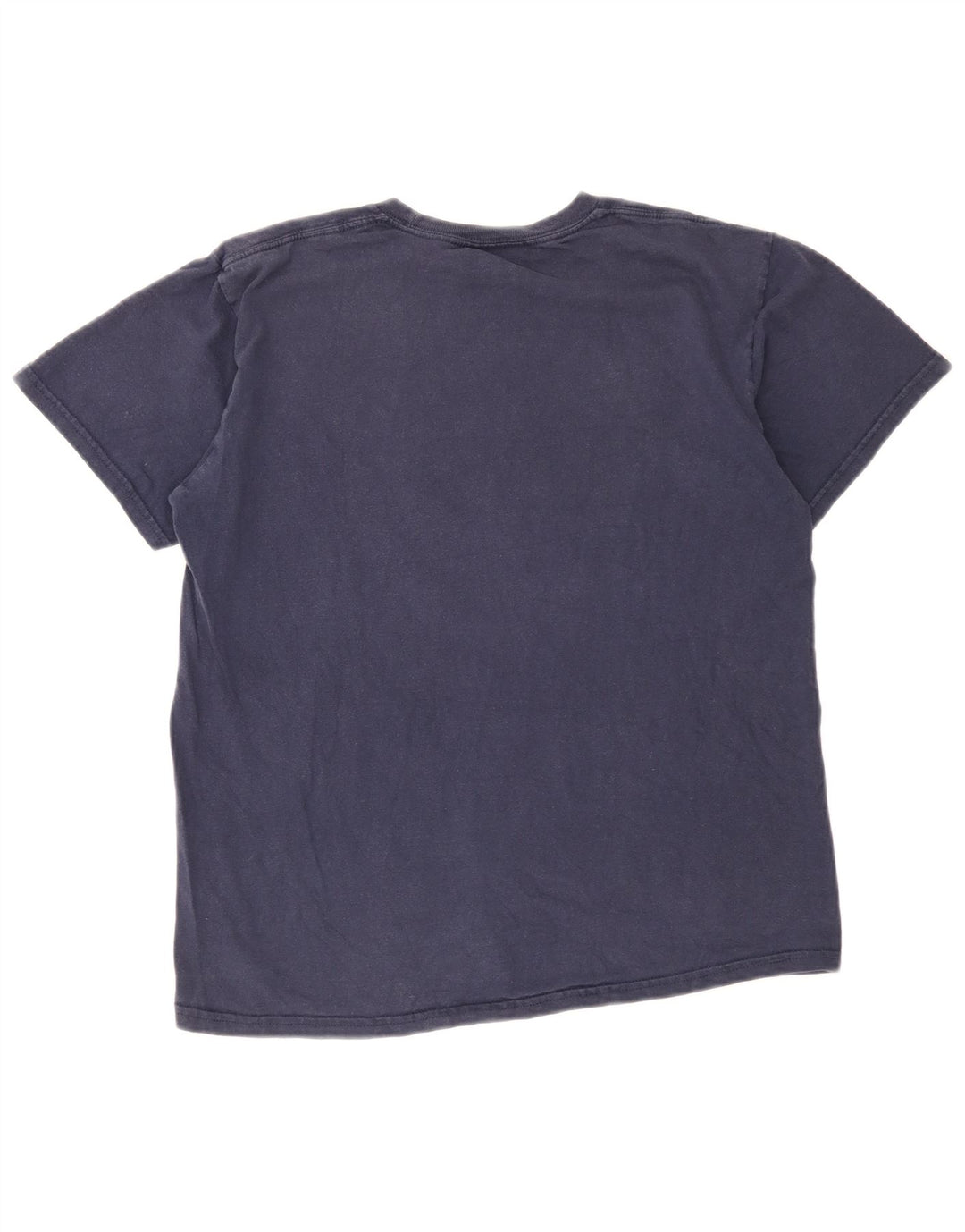 Camiseta masculina Nike Top médio algodão azul marinho