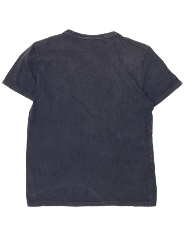 Top Billabong Boys Graphic T-Shirt 13-14 Anos Azul Marinho Algodão