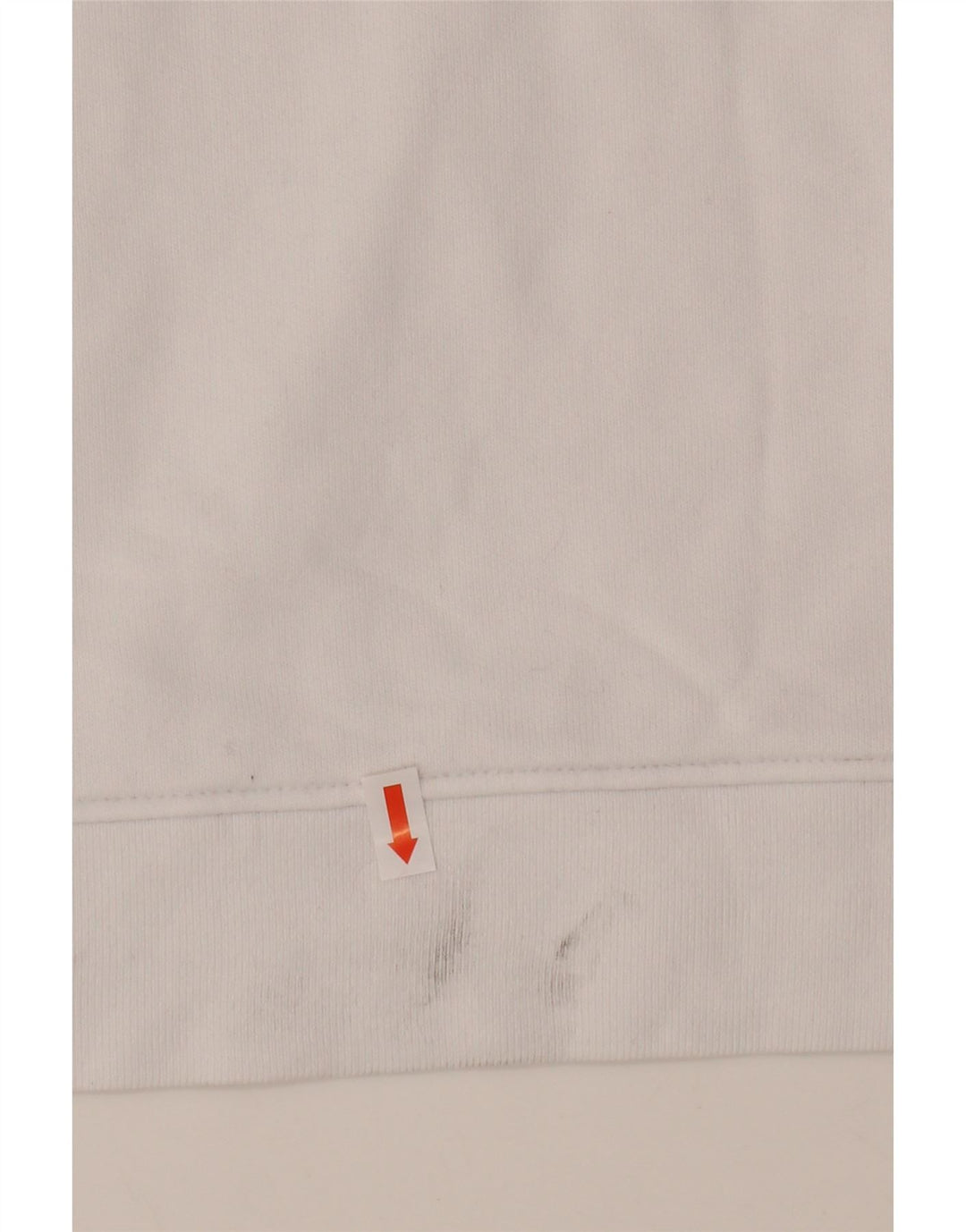 Moletom feminino oversized gráfico LEVI'S Reino Unido 16 grande algodão branco