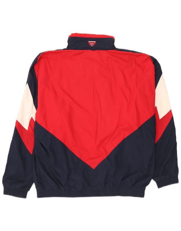 Jako Mens Graphic Pullover Treino Top Jaqueta XL Azul Marinho Colorblock