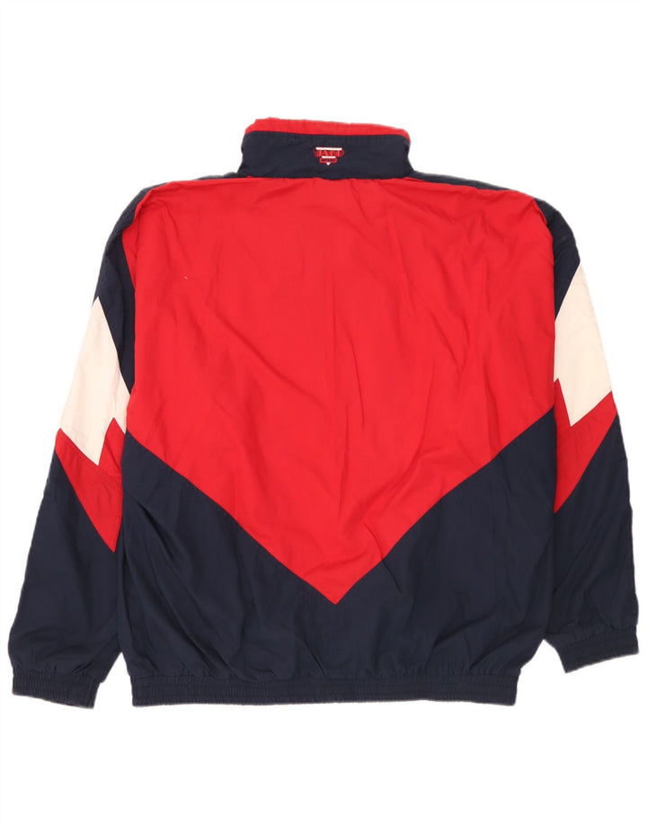 Jako Mens Graphic Pullover Treino Top Jaqueta XL Azul Marinho Colorblock