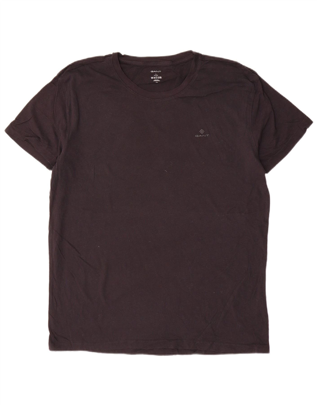 Camiseta masculina GANT grande algodão preto