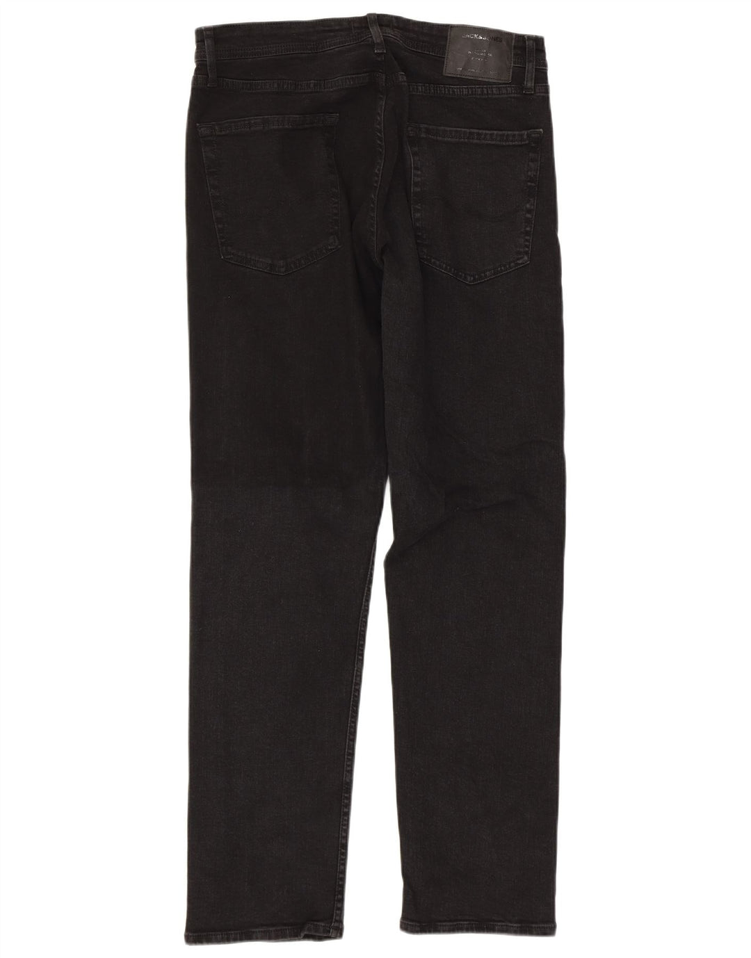Jeans retos masculinos JACK & JONES W32 L32 algodão preto