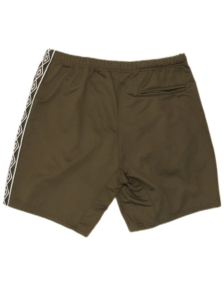 Umbro Mens Graphic Sport Shorts Grande Poliéster Cáqui