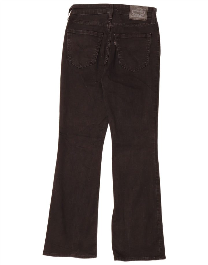 Calça jeans feminina Levi's 725 High Rise Bootcut W27 L30 algodão preto