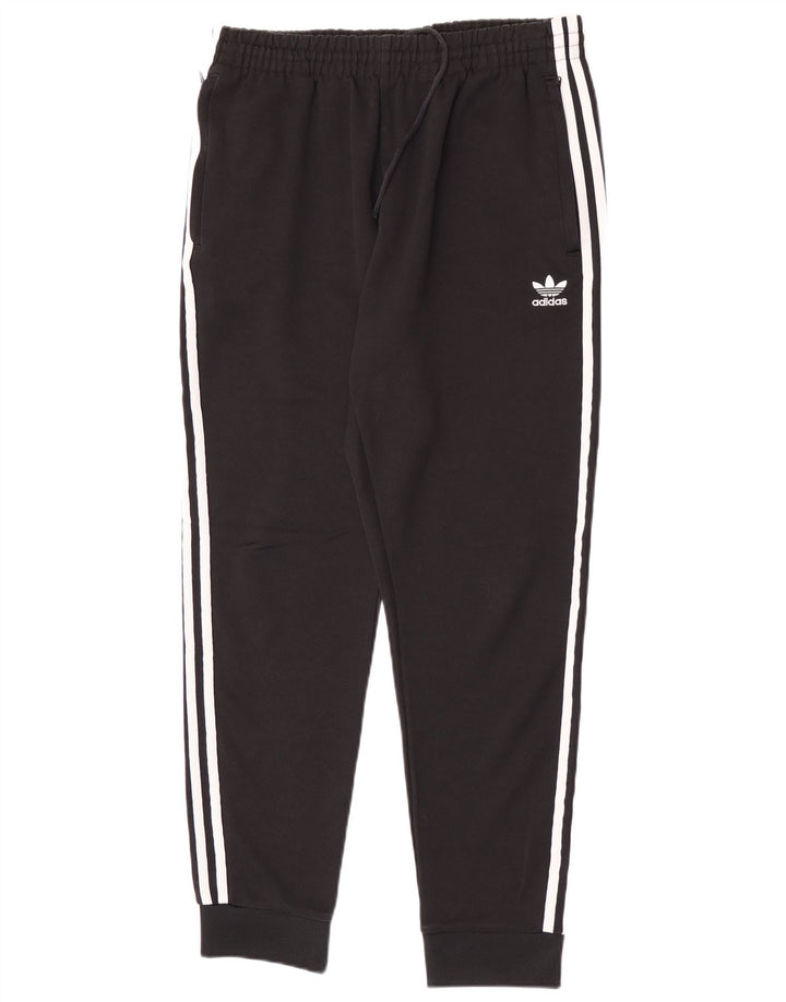 Adidas Mens Treino Calças Joggers Grande Poliéster Preto