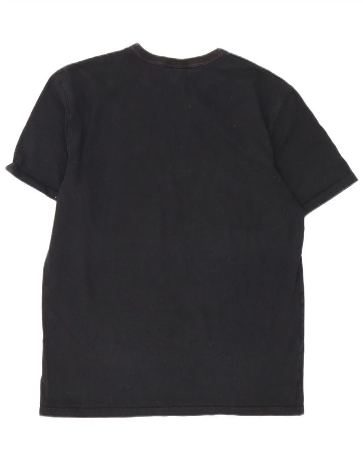 Camiseta masculina Champion de algodão preto médio