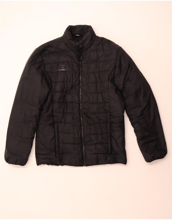 Jaqueta acolchoada masculina Hummel UK 42 XL poliéster preto